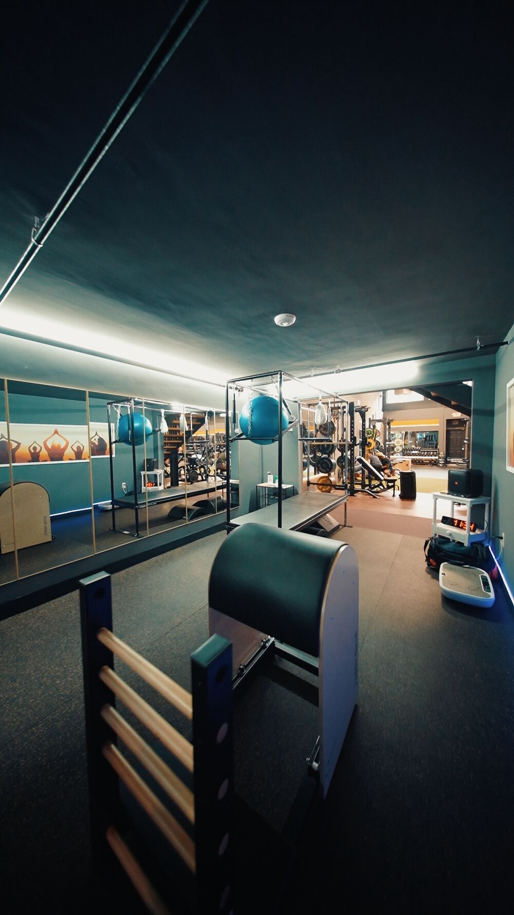 Reformer and ladder barrel at BodyFlex Pilates, Everett MA