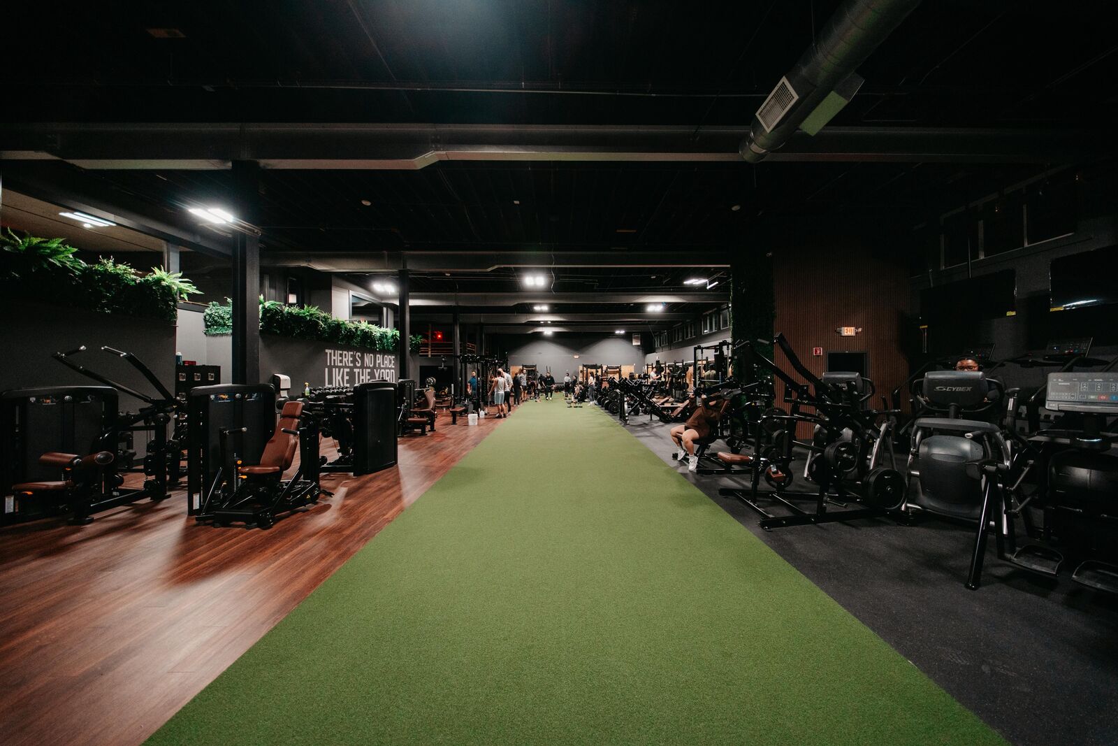 The Workout Yard strength area in Everett, MA